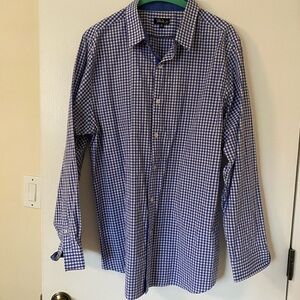 Vans Blue Checkered Men's Shirt